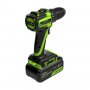 Дрель-шуруповерт аккумуляторная Greenworks 24V DD345 (3708307CUB)