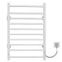 Полотенцесушитель электрический Gloss&Reiter Pro-gress тип.Э2 Л.50x80.P10 Муар White (П) Таймер