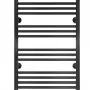 Полотенцесушитель водяной Gloss&Reiter Line Л. 50х80.Л14.G1. (полимер МУАР Black Rall)