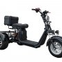 Электроскутер Smart8 Bulbash X12 Trike (черный)