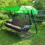Качели садовые КС-5.000 (зеленый)
