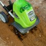 Культиватор аккумуляторный GreenWorks 40V G-MAX G40TL (27087)