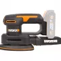 Аккумуляторная дельтавидная шлифмашина Worx WX822.9