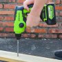 Перфоратор аккумуляторный GreenWorks GD24SDS1K2 (3803107UA)