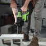 Перфоратор аккумуляторный GreenWorks GD24SDS2K4 (3803007UB)