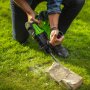Перфоратор аккумуляторный GreenWorks GD24SDS2K4 (3803007UB)