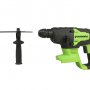 Перфоратор аккумуляторный GreenWorks GD24SDS2K4 (3803007UB)