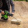 Перфоратор аккумуляторный GreenWorks GD24SDS2K4 (3803007UB)