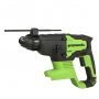 Перфоратор аккумуляторный GreenWorks GD24SDS2K4 (3803007UB)