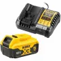 Набор: зарядное устройство DeWalt DCB1104 + аккумулятор DCB184