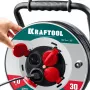 Удлинитель силовой на катушке Kraftool HEAVY DUTY(55086-30_z01)