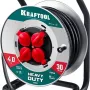 Удлинитель силовой на катушке Kraftool HEAVY DUTY(55086-30_z01)