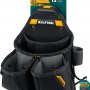 Сумка поясная Kraftool KP-15 с быстросъёмным креплением FastClip
