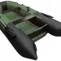 Лодка надувная Таймень NX 3400 НДНД зеленый черный