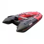 Лодка надувная Hunter 420 красный черный