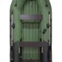 Лодка надувная Таймень NX 3400 НДНД зеленый черный