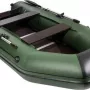 Надувная лодка Аква 2900 зеленый/черный