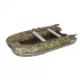 Лодка моторная килевая Ковчег 390 НДНД камуфляж зелёный