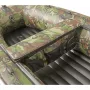 Лодка моторная килевая Ковчег 390 НДНД камуфляж зелёный
