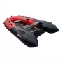 Лодка надувная Hunter 420 красный черный