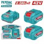 Аккумулятор с зарядным устройством TOTAL TFBCPM20221