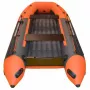 Надувная лодка BoatsMan BT340А (НДНД) графитово-оранжевый
