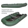 Надувная лодка Фрегат 330 С (зеленый)