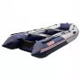 Лодка надувная Hunter Stels 355 Аэро синий серый