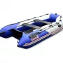 Лодка надувная Hunter Stels 375 Аэро белый синий
