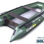 Лодка надувная моторная Solar SOLAR-350 К (Максима) зеленый