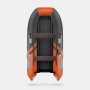 Надувная лодка Gladiator E300SL оранжевый темно-серый