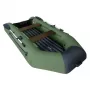 Лодка надувная Барс 3200 НДНД зеленый черный