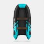 Надувная лодка Gladiator E300S черно-бирюзовый