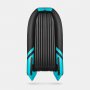 Надувная лодка Gladiator E300S черно-бирюзовый