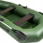 Надувная лодка Барс 260 зеленая