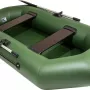 Надувная лодка Барс 260 зеленая