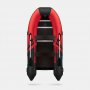 Надувная лодка Gladiator B370 красно-черный