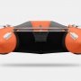 Надувная лодка Gladiator B370 оранжево-темносерый