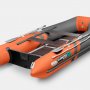 Надувная лодка Gladiator B370 оранжево-темносерый