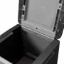 Сундук пластиковый уличный ArtPlast Cube 130л черный/серый