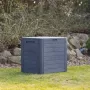 Сундук Prosperplast Woodebox 140л антрацитовый