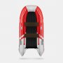Надувная лодка Gladiator E380S красно-белый