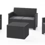 Комплект мебели Keter Elodie 2 seater графит