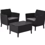 Набор уличной мебели Keter Salemo Balcony set графит