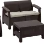 Комплект мебели Keter Corfu Set коричневый