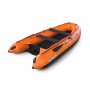 Лодка надувная моторная Solar-380 Jet tunnel оранжевый