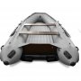 Лодка надувная моторная Solar-470 Super Jet tunnel (Expedition) серый