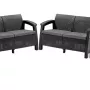Набор садовой мебели Keter Corfu Rest Set графит