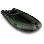 Лодка надувная моторная Solar-470 Super Jet tunnel (Expedition) зеленый