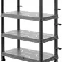 Стеллаж QBrick System Qbrick Regular Shelving System 60/30x4 L Low (REGQRS60304LCZAPG0)